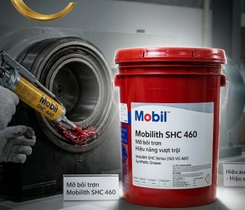 Mỡ Chịu Nhiệt Mobilith SHC 460