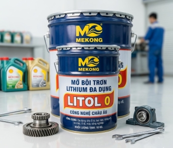 Mỡ bôi trơn Mekong Litol 0 (Lithium đa dụng)